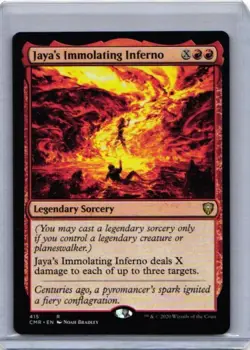 MTG Jaya's Immolating Inferno (415/743) Commander Legends NM - Image 1