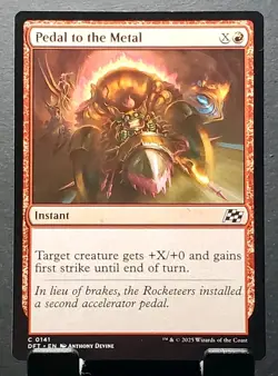 MTG 0141 PEDAL TO THE METAL Instant Aetherdrift card⚔NM/MT - Image 1