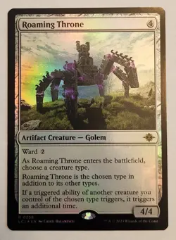 Roaming Throne (Foil) Lost Caverns of Ixalan Magic: The Gathering #258 NM+ - Image 1
