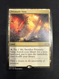 MTG Prismatic Vista Modern Horizons 244/254 Magic The Gathering - Image 1