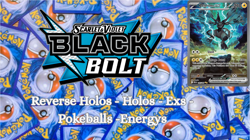 Pokemon TCG Black Bolt EX, Reverse Holo & Holo Singles M/NM !!! - Image 1