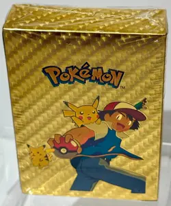 LOT of 2 Boxes of POKEMON GOLD FOIL CARD DECK Gold **NEW** **SEALED** **RARE** - Image 5