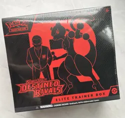 SEALED Pokemon TCG: S&V Destined Rivals Factory Elite Trainer Box ETB - Image 1