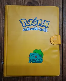 Pokemon - 4-Pocket Portfolio Binder - Bulbasaur - 1st Generation - Image 1