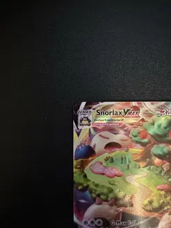 Pokemon TCG Snorlax VMAX Holo Ultra Rare Card Sword & Shield Base Set 142/202 - Image 3