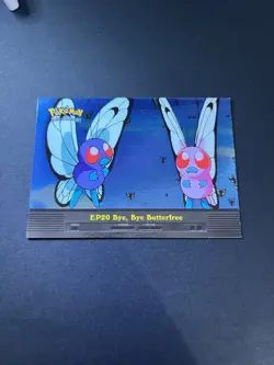 Pokemon TCG EP20 Bye, Bye Butterfree Blue Logo Topps Series 2 TCG - Image 1