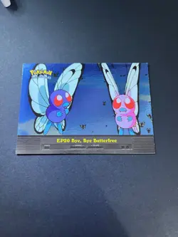Pokemon TCG EP20 Bye, Bye Butterfree Blue Logo Topps Series 2 TCG - Image 2