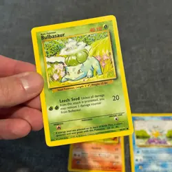 Pokemon TCG Base Set Starter Trio Bulbasaur, Charmander, Squirtle + More LP - Image 4