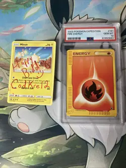 2002 Pokemon Expedition : Fire Energy #161 : PSA 10 (POP 29) - Image 1