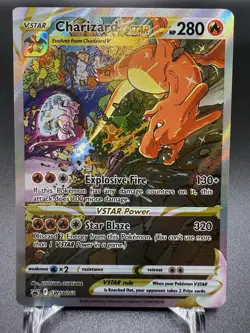 🔥2022 Pokemon TCG Sword & Shield Charizard VStar Promo # SWSH262 🔥 - Image 1