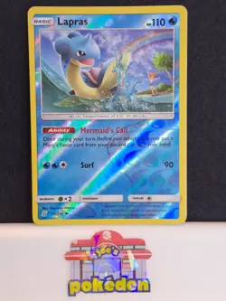 Lapras 36/236 Sm-Unified Minds Reverse Holo Uncommon Pokemon TCG NM - Image 1