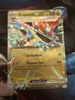 Dragapult ex 073/131 Pokemon Double Rare SV: Prismatic Evolutions Card NM Mint - Image 1