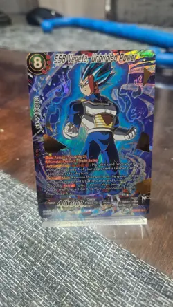 SSB Vegeta, Unbridled Power BT16-147 SCR winner Dragon Ball Super Card Game - Image 2