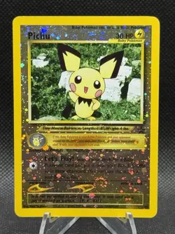2001 Pokemon Pichu #35 WOTC Promo Reverse Holo - Image 1