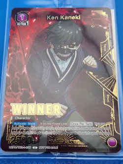 Union Arena Tokyo Ghoul Card Ken Kaneki Winner TKG-1-039 Sealed English NM - Image 1