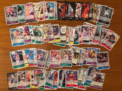 Bandai One Piece Cards TCG Lot EB-03, OP14, OP13, huge lot commons and rare 100+ - Image 1
