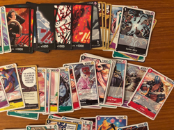 Bandai One Piece Cards TCG Lot EB-03, OP14, OP13, huge lot commons and rare 100+ - Image 3