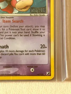 Slowking Unseen Forces 14/115 Reverse Holo Stamped Pokemon Card - Image 5