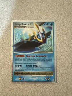 Pokemon Empoleon LV.X 120/130 Diamond & Pearl Ultra Rare Holo 2007 Card - Image 1