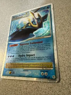 Pokemon Empoleon LV.X 120/130 Diamond & Pearl Ultra Rare Holo 2007 Card - Image 3