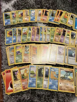 Lot of Pokemon Cards Vintage First Edition Fossil Cards Pikachu Squirtle 85 Pcs - Image 2
