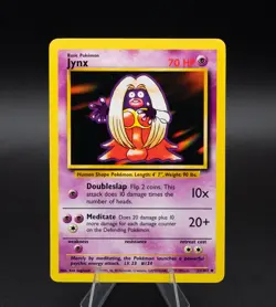 Jynx Pokemon Card 1999 WOTC Base Set Non HOLO 31/102 Uncommon - Image 1