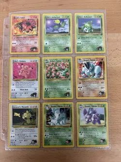 Lp-hp Pokemon Gym Challenge Unlimited Complete Uncommon Common Set 91 Card WOTC - Image 3