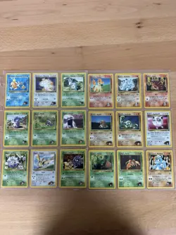 Lp-hp Pokemon Gym Challenge Unlimited Complete Uncommon Common Set 91 Card WOTC - Image 5