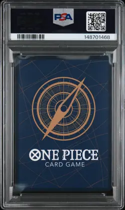 2022 ONE PIECE JPN 25TH ANV PREMIUM CARD COLLECTION #001 MONKEY D. LUFFY PSA 9 - Image 2