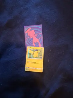 POKEMON CARD PIKACHU 028/078 RARE HOLO SHINY FOIL TCG GO SET - Image 5