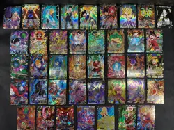 Dragon Ball Super Card Game Lot Of 69 1-8 Energy SR All Foil Gold No Doub Super - Image 1