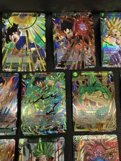 Dragon Ball Super Card Game Lot Of 69 1-8 Energy SR All Foil Gold No Doub Super - Image 5