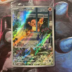 Pokemon TCG Obsidian Flames Charmander #044 SVP Black Star Promo Card, Sealed - Image 1