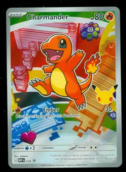 Pokemon CHARMANDER MEP 038 Ascended Heroes 1st Partner FULL ART PROMO - Card A - Image 1