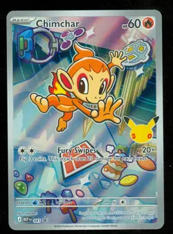 Pokemon CHIMCHAR MEP 041 Ascended Heroes - 1st Partner FULL ART PROMO - Card B - Image 1