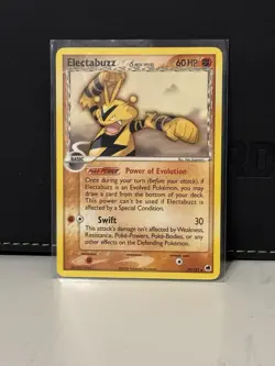 Pokemon Electabuzz Delta Species 29/101 Dragon Frontiers 60 HP Uncommon Card - Image 1