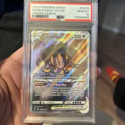 Regigigas VSTAR Crown Zenith Galarian Gallery Pokemon TCG Card #GG55/GG70 PSA 10 - Image 1