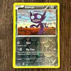 Sableye 68/146 Uncommon XY Base Set Reverse Holo Pokemon Card - Image 1