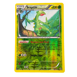 Pokemon TCG Sceptile XY 8/160 Primal Clash Reverse Holo Card Rare Stage 2 - Image 1