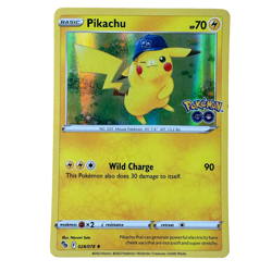 Pokemon GO Pikachu 028/078 Holo Promo Card Gamestop Rare TCG 2022 - Image 1