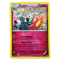 Pokemon TCG Floette XY Black Star Promo XY139 Cosmos Holo Promo Card Stage 1 - Image 1