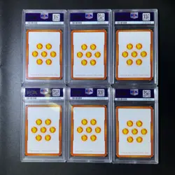 PSA 10 Dragon Ball Fusion World Gold Energy Marker English 12 Card Sequential - Image 3