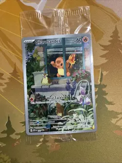 Pokemon Scarlet & Violet Charmander 044 Promo Cards Holo SEALED - Image 1