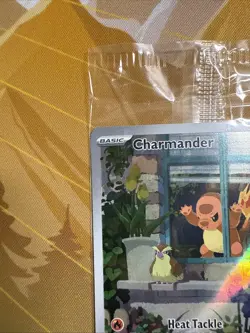 Pokemon Scarlet & Violet Charmander 044 Promo Cards Holo SEALED - Image 2