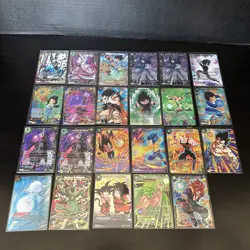 Dragon Ball Super Card Game 23 Card Lot - SR SPR & Holos - All Pack Fresh - NM - Image 1