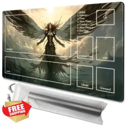 MTG TCG Playmat, Non-Slip Backing, Card Game Enthusiast Mat - Image 3