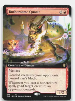 Bothersome Quasit (Extended Art) *Regular* CLB 628 NM - Image 1