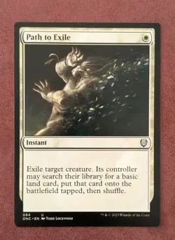 MTG Phyrexia: All will be One Commander PATH TO EXILE NM - Image 1
