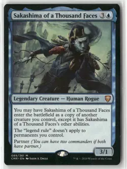 Magic The Gathering - Sakashima of a Thousand Faces - Commander Legends - Image 1