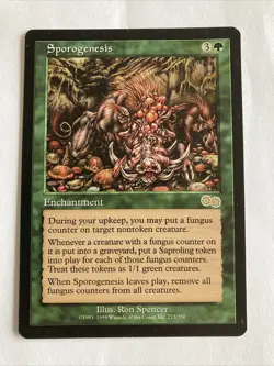 Sporogenesis Urza's Saga MTG LP - Image 1